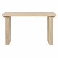 Console en bois clair laminé 120cm
