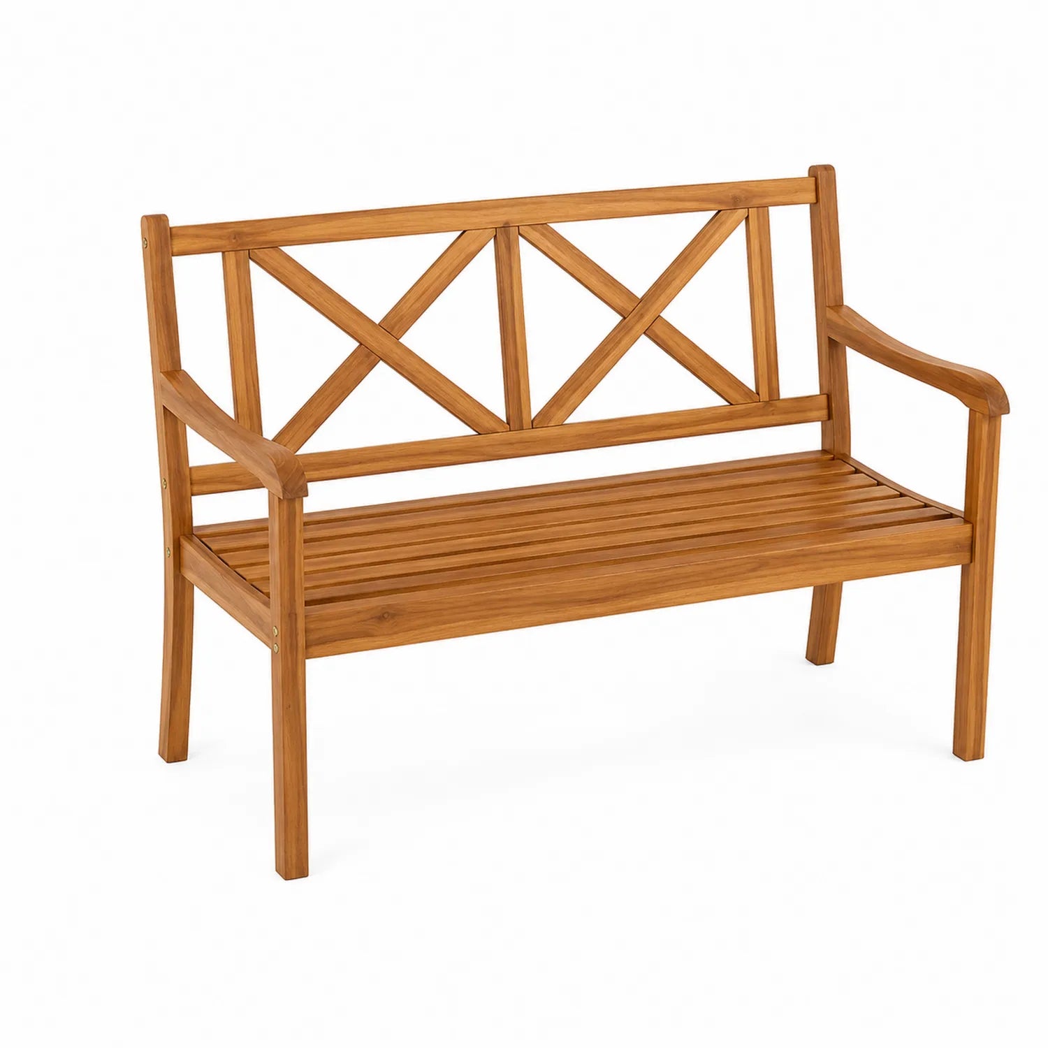 Banc d'extérieur en bois 120cm